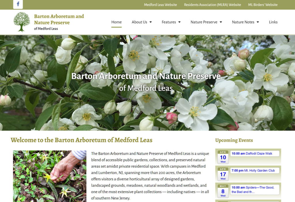 Arboretum home page image