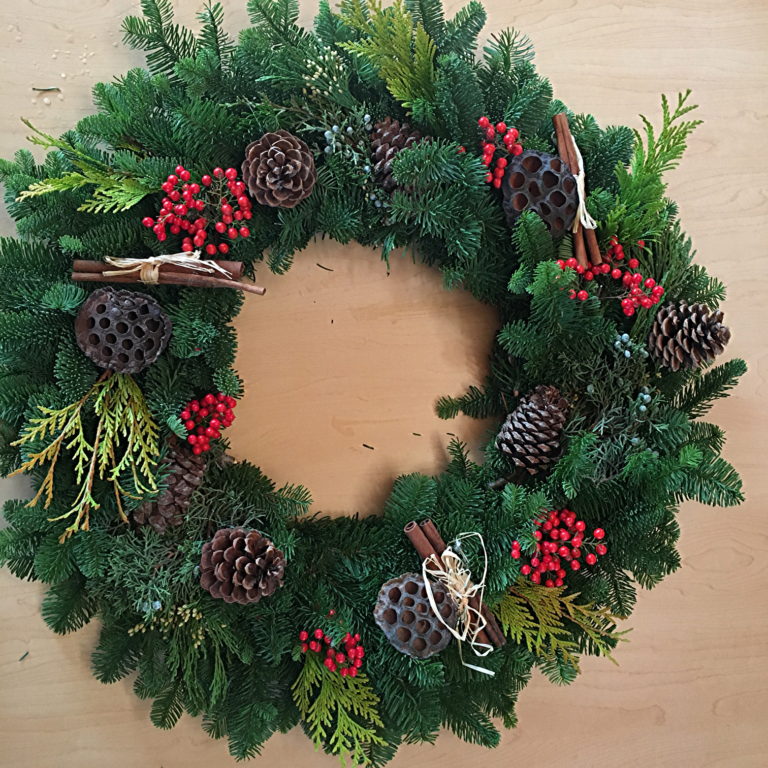 Holiday wreath